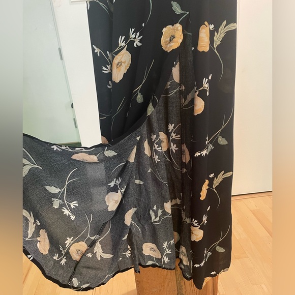 Urban Outfitters Floral Midi with Thigh-high Slit - Picture 5 of 6